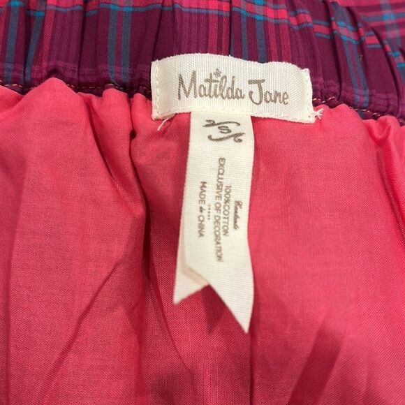 Matilda Jane plaid skirt fully lined - Picture 5 of 7